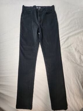 Jordache High Rise Skinny Jeans Girls Size 14Slim Pockets Stretch Black
